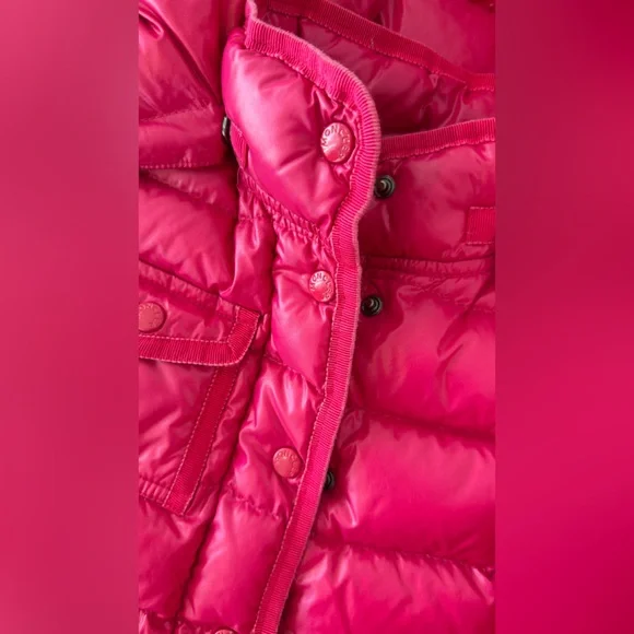 Moncler kids Ivory Puffer Jacket Sz 8 - Picture 4 of 5